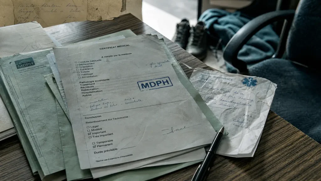 Neuropathie des petites fibres MDPH : dossiers et certificats pour handicap invisible