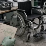 Matériel médical occasion reconditionné : fauteuil roulant et déambulateur