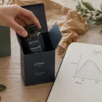 Complément alimentaire pour baisser le cortisol : ashwagandha, magnésium et rhodiola sur carnet cortisol.
