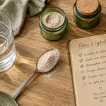 Complément fibre alimentaire : psyllium et hydratation pour 30 g/jour
