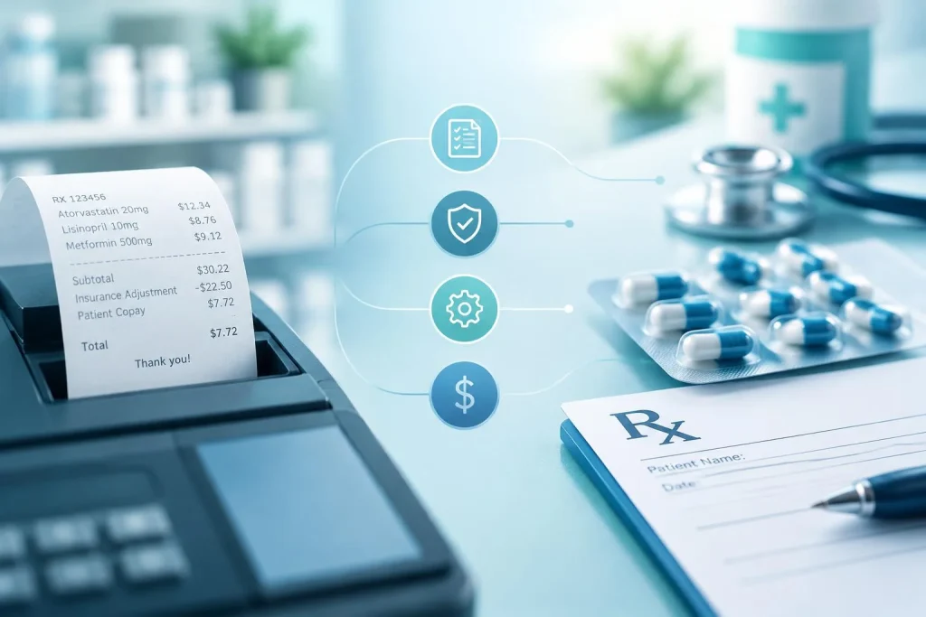 Franchise à 1 € : le reste à charge en pharmacie
