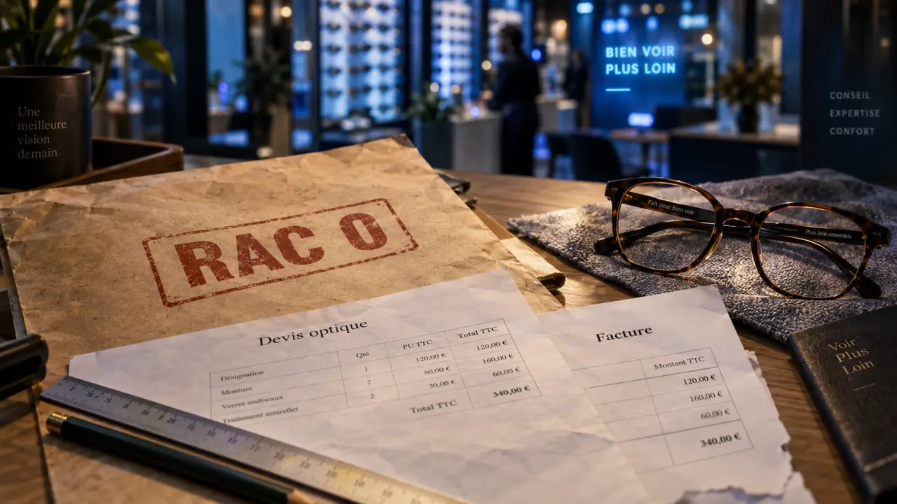Mutuelle 100 santé : RAC 0 pour équipements optiques éligibles